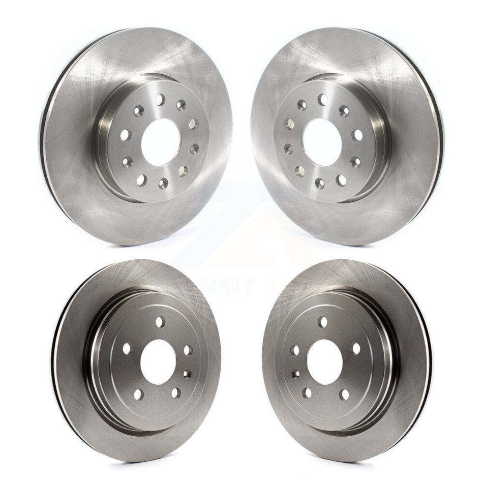 Front Rear Disc Brake Rotors Kit For Cadillac CTS K8-101669