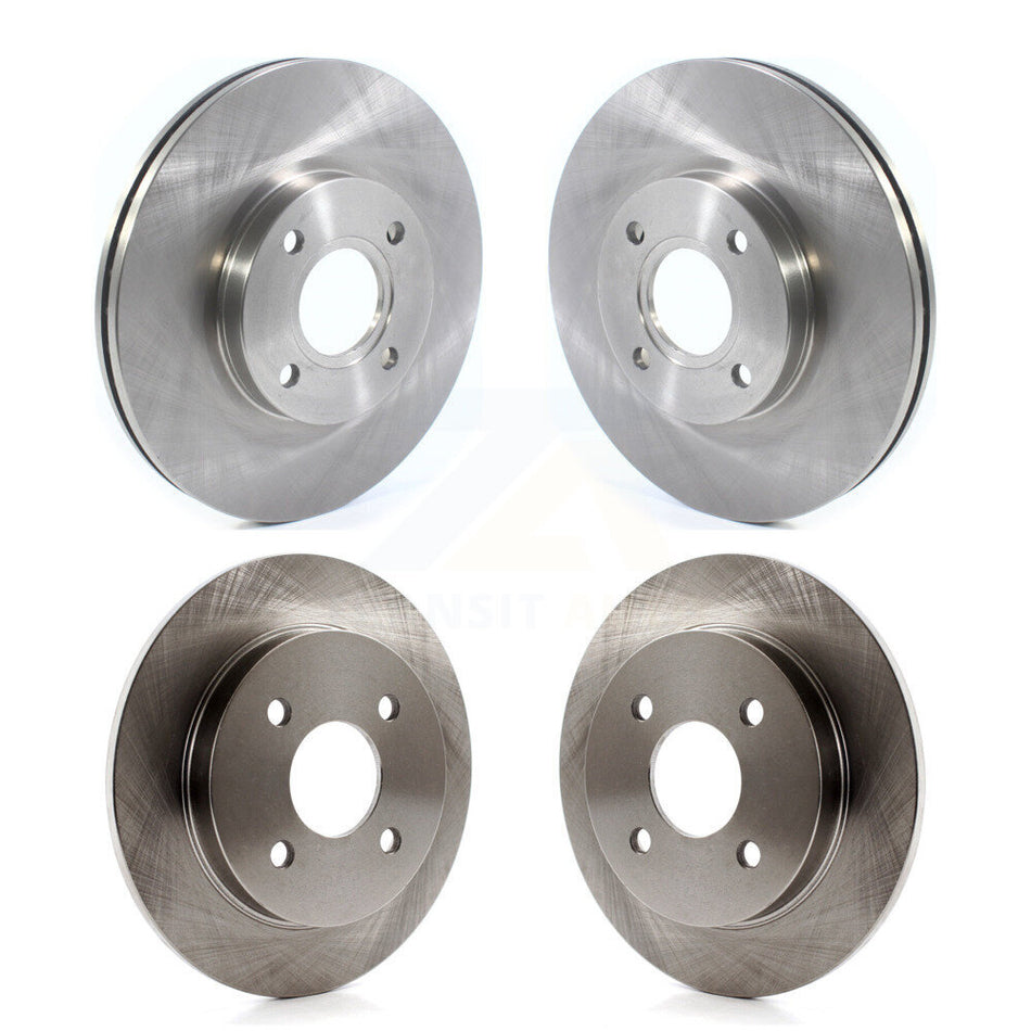 Front Rear Disc Brake Rotors Kit For 2014-2019 Ford Fiesta ST K8-101678