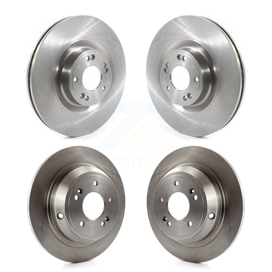 Front Rear Disc Brake Rotors Kit For Hyundai Genesis G80 Kia K900 K8-101700
