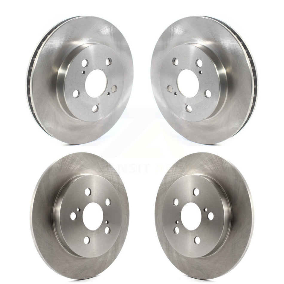 Front Rear Disc Brake Rotors Kit For Toyota Prius Corolla Prime AWD-e K8-101718