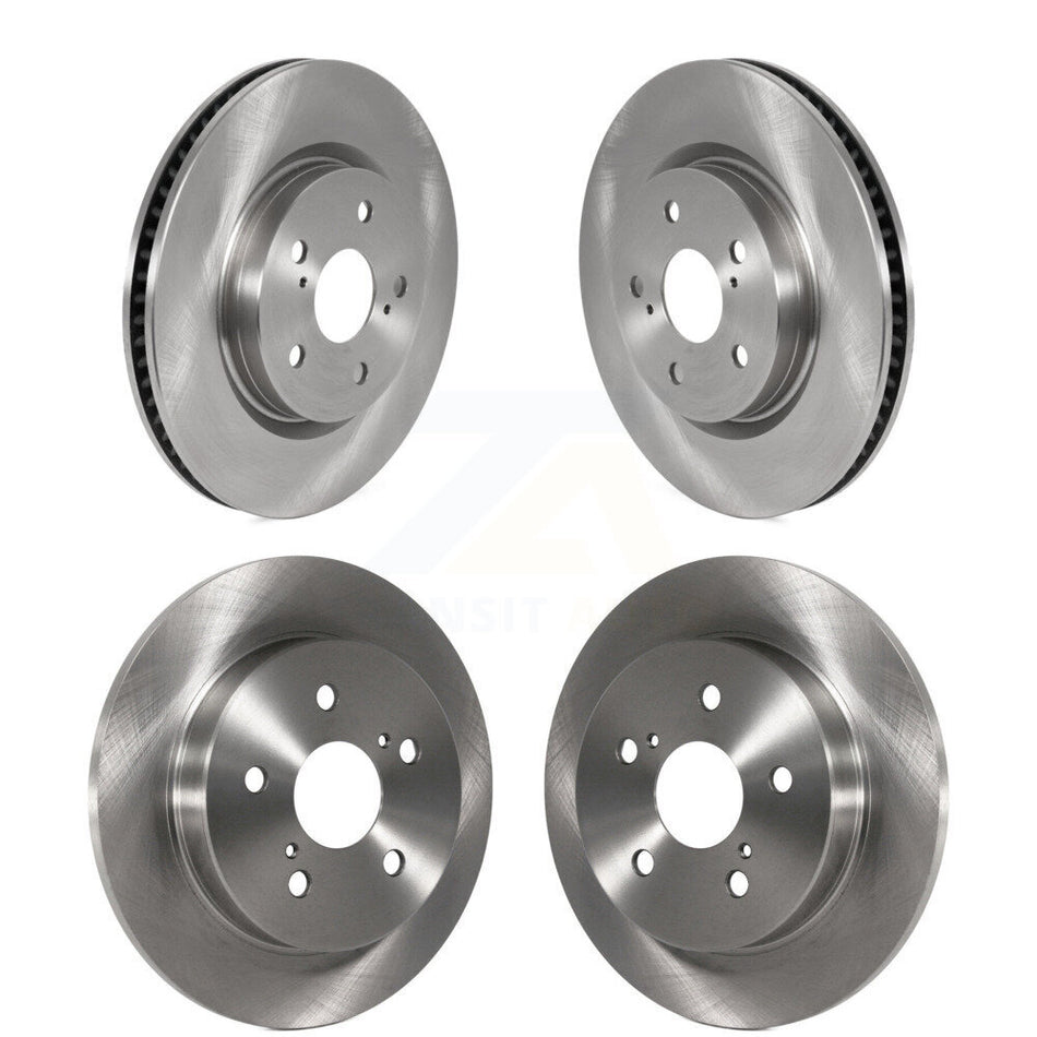 Front Rear Disc Brake Rotors Kit For Toyota Camry RAV4 Lexus ES350 Avalon ES300h UX250h UX200 C-HR ES250 Venza Corolla Cross K8-101729