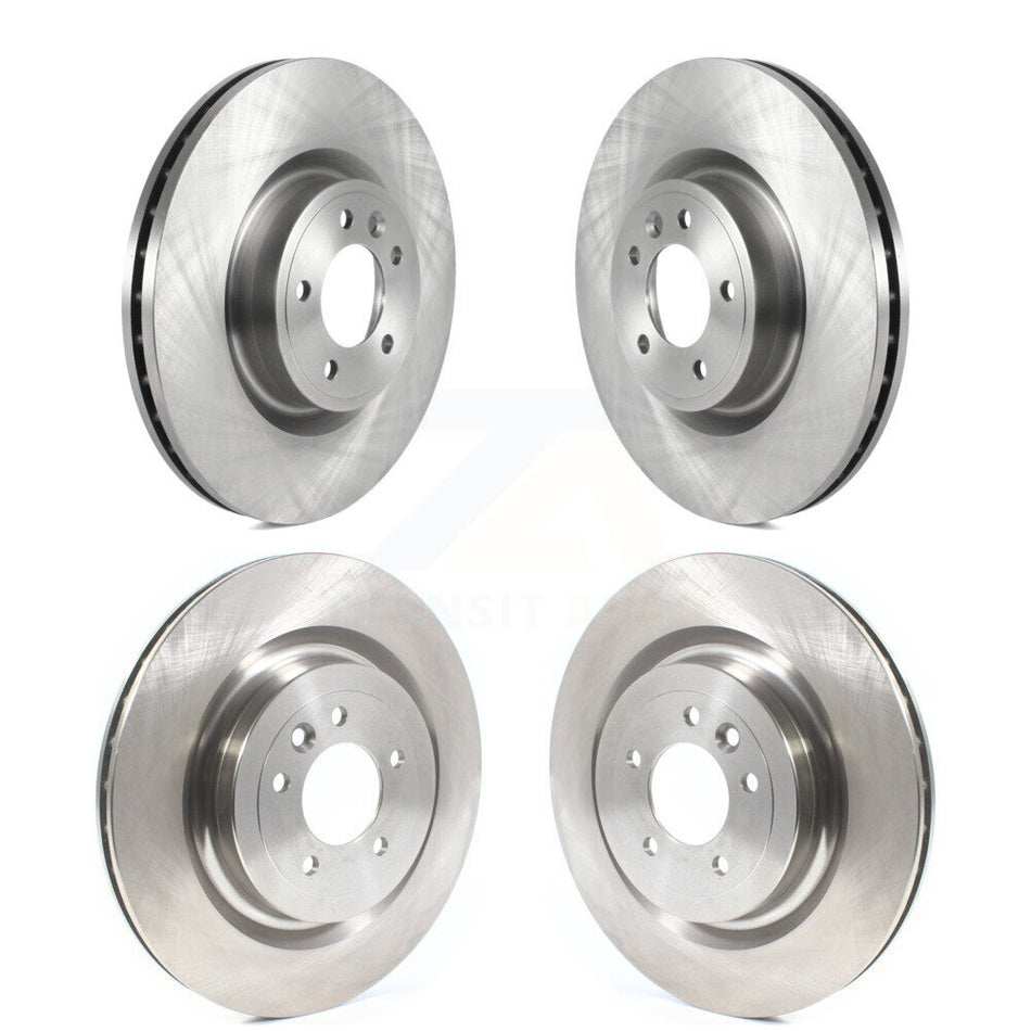 Front Rear Disc Brake Rotors Kit For Land Rover Range Sport With 363mm Diameter Rotor K8-101732