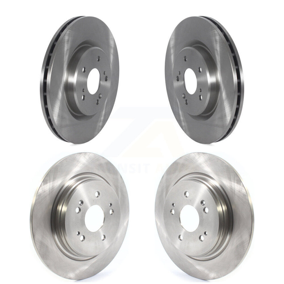 Front Rear Disc Brake Rotors Kit For 2019-2022 Acura RDX K8-101735