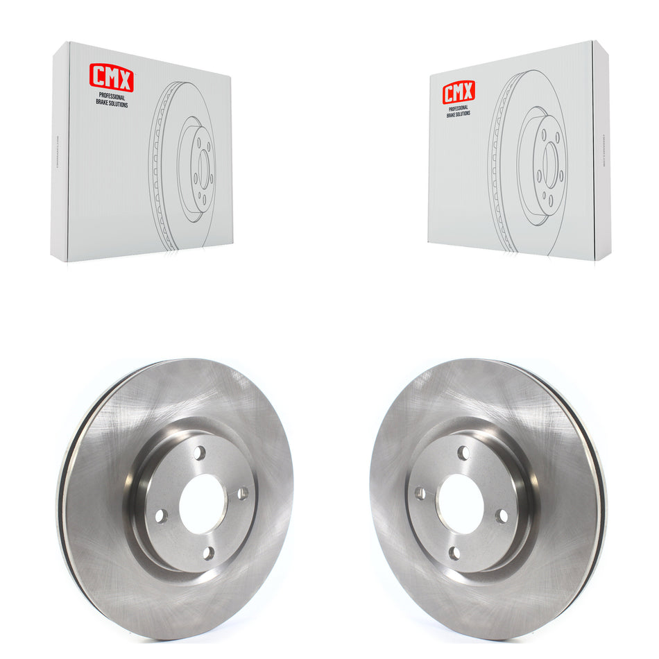 Front Disc Brake Rotors Pair For 2018-2022 Ford EcoSport K8-101748