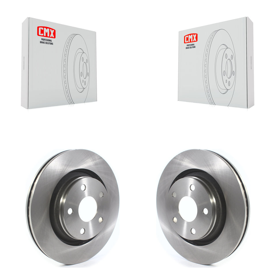 Front Disc Brake Rotors Pair For Jeep Wrangler JK With 332mm Diameter Rotor K8-101749