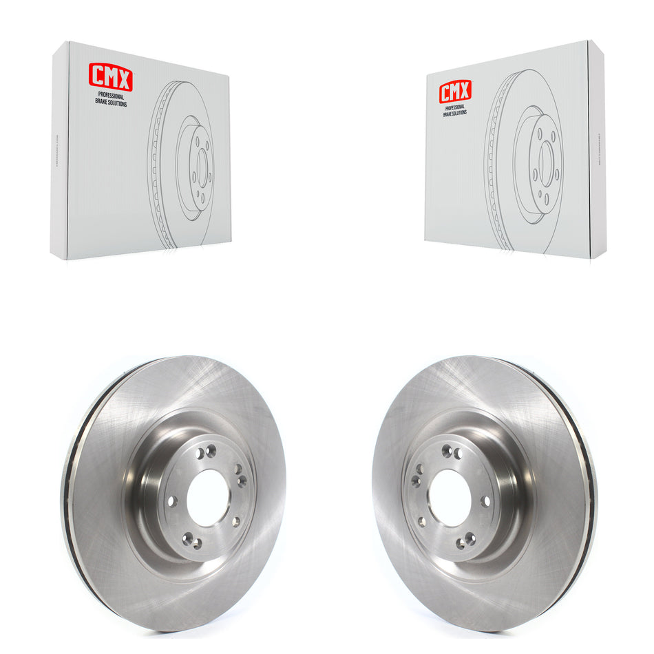 Front Disc Brake Rotors Pair For Hyundai Genesis G80 Equus Kia K900 K8-101754