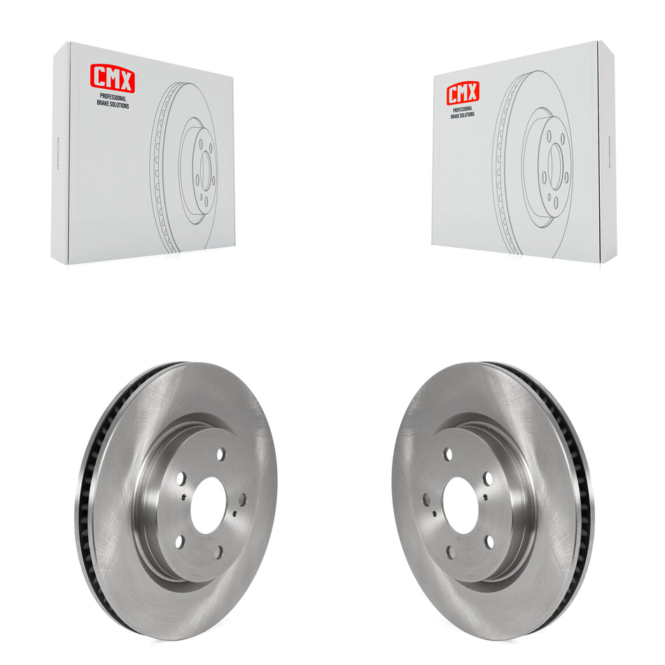 Front Disc Brake Rotors Pair For Toyota Camry RAV4 Lexus ES350 Avalon ES300h UX250h UX200 C-HR ES250 Venza Corolla Cross K8-101767
