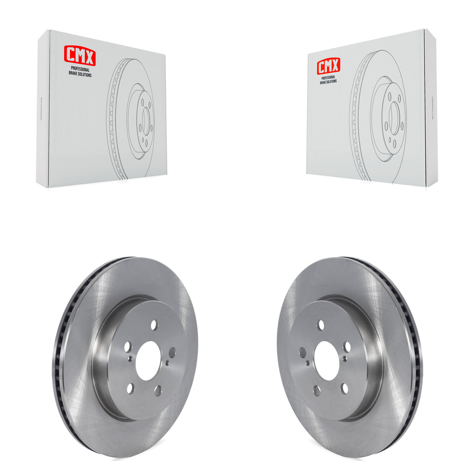 Front Disc Brake Rotors Pair For Toyota Corolla Prius Prime K8-101775