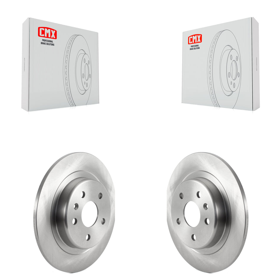 Rear Disc Brake Rotors Pair For 2019-2020 Buick Envision With 315mm Diameter Rotor K8-101778