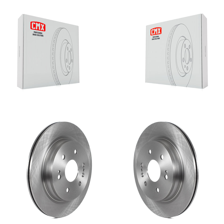 Rear Disc Brake Rotors Pair For Chevrolet Silverado 1500 GMC Sierra LD Limited Cadillac Tahoe Yukon Suburban Escalade XL ESV LTD K8-101779
