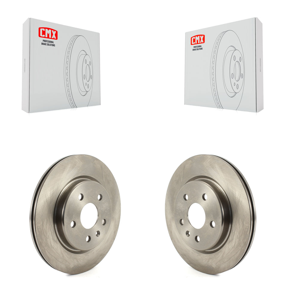 Rear Disc Brake Rotors Pair For Cadillac XT4 Buick Envision K8-101780