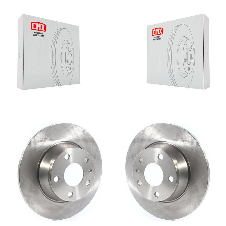 Rear Disc Brake Rotors Pair For Audi TT Quattro With 286mm Diameter Rotor K8-101785