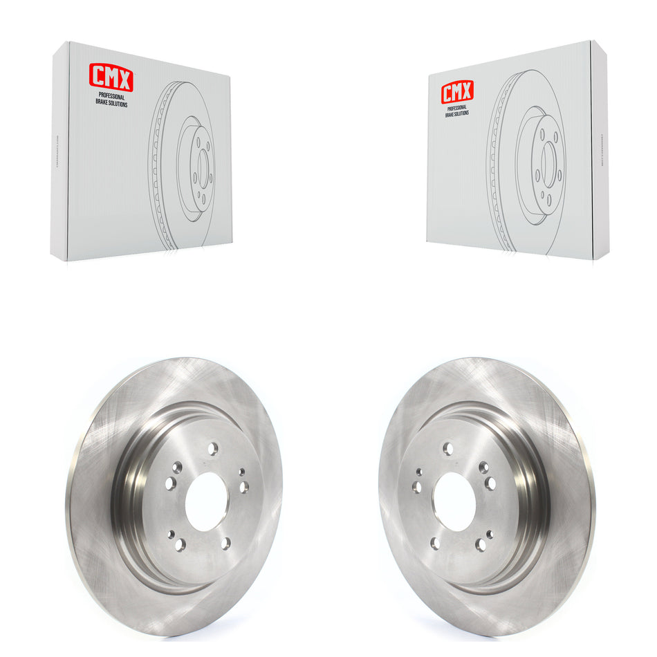 Rear Disc Brake Rotors Pair For 2019-2022 Acura RDX K8-101799