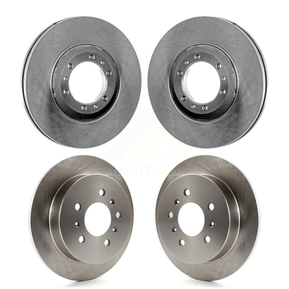 Front Rear Disc Brake Rotors Kit For Buick Century Pontiac Grand Prix Chevrolet Venture Regal Oldsmobile Intrigue Montana Trans Sport K8-101805