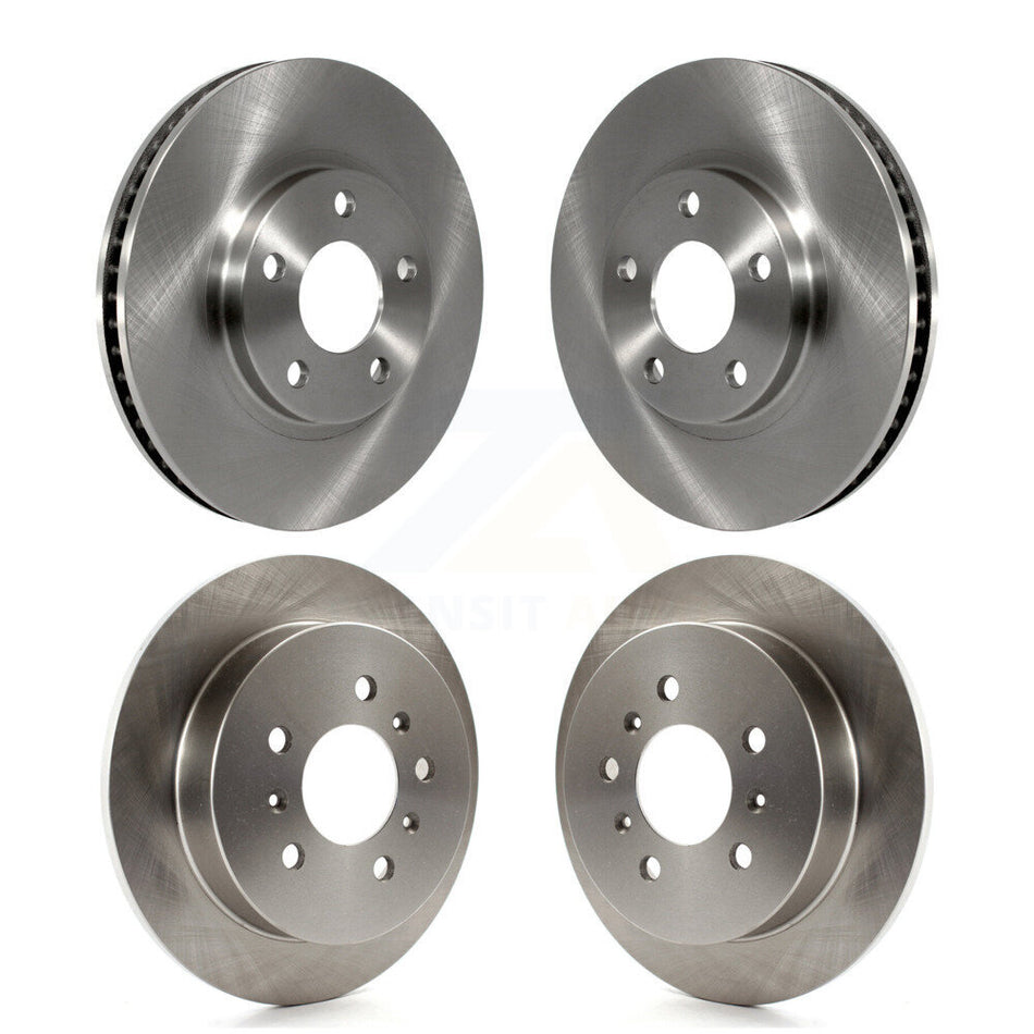 Front Rear Disc Brake Rotors Kit For Chevrolet Impala Monte Carlo Oldsmobile Intrigue K8-101806
