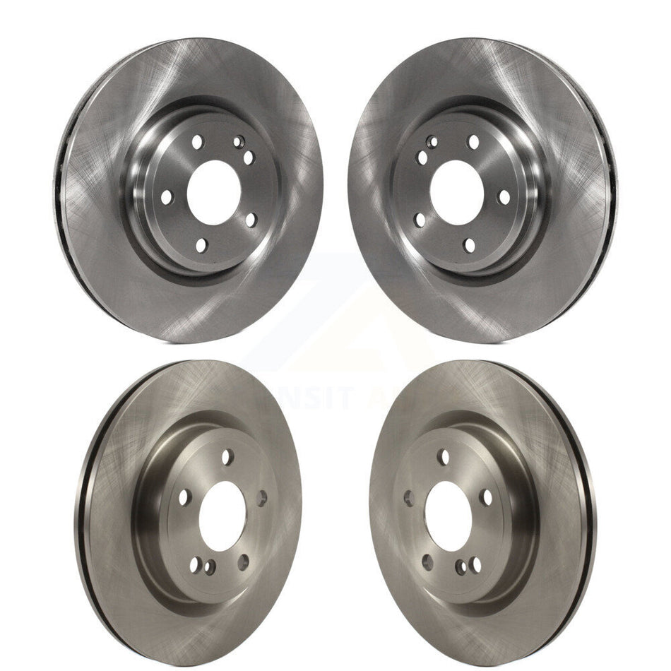 Front Rear Disc Brake Rotors Kit For Mercedes-Benz CLA250 GLA250 INFINITI QX30 K8-101813