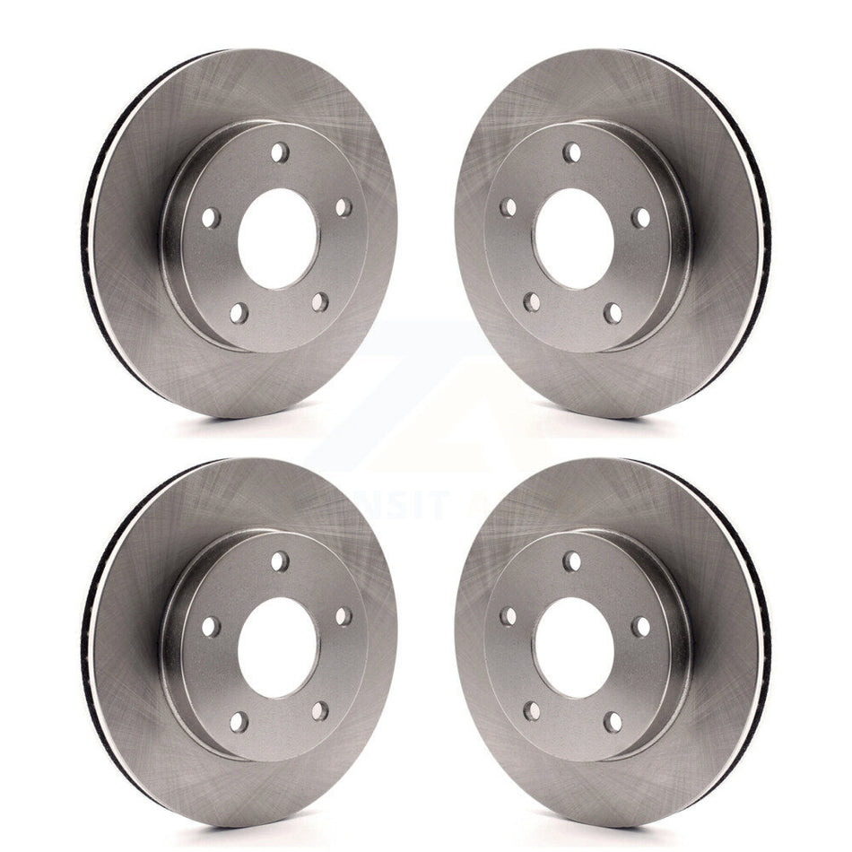 Front Rear Disc Brake Rotors Kit For Cadillac Eldorado Buick Riviera Seville Oldsmobile Toronado K8-101818
