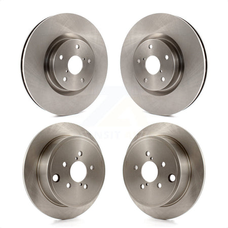 Front Rear Disc Brake Rotors Kit For 2014 Subaru WRX K8-101821
