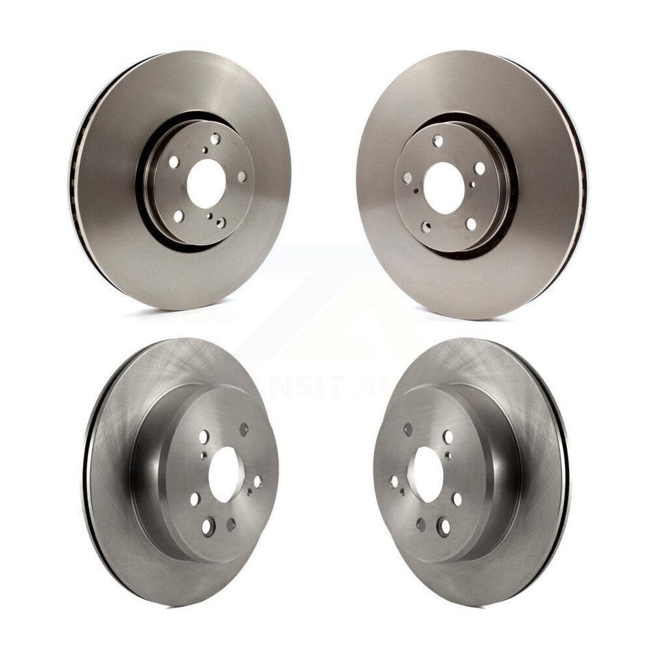 Front Rear Disc Brake Rotors Kit For Lexus IS200t GS350 IS300 IS350 K8-101827