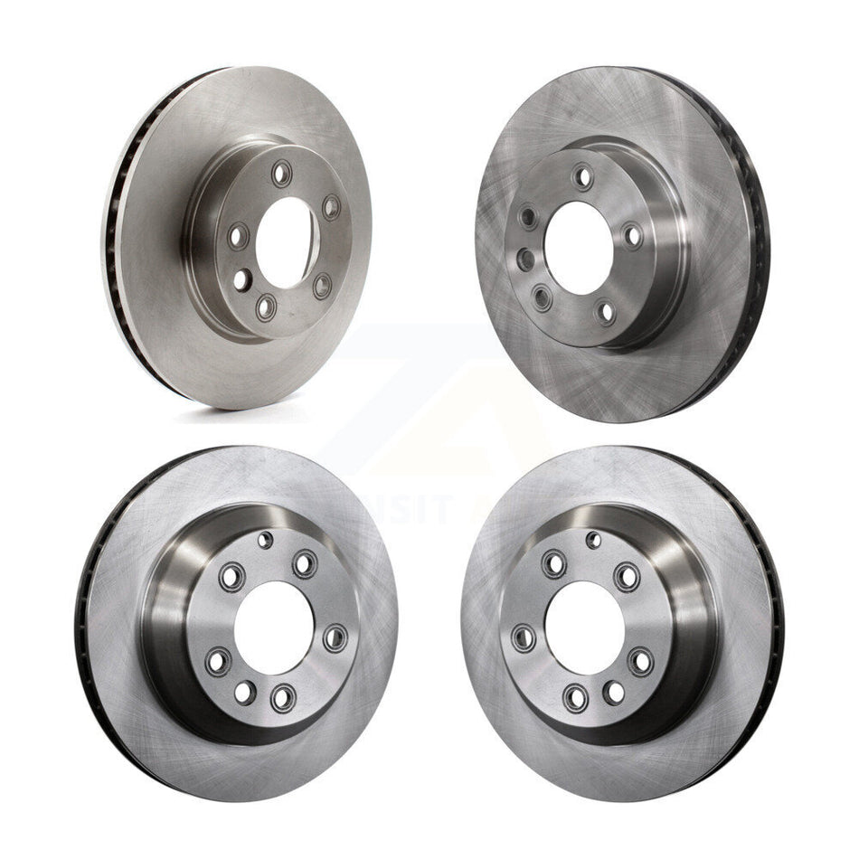 Front Rear Disc Brake Rotors Kit For Volkswagen Touareg Porsche Cayenne K8-101831