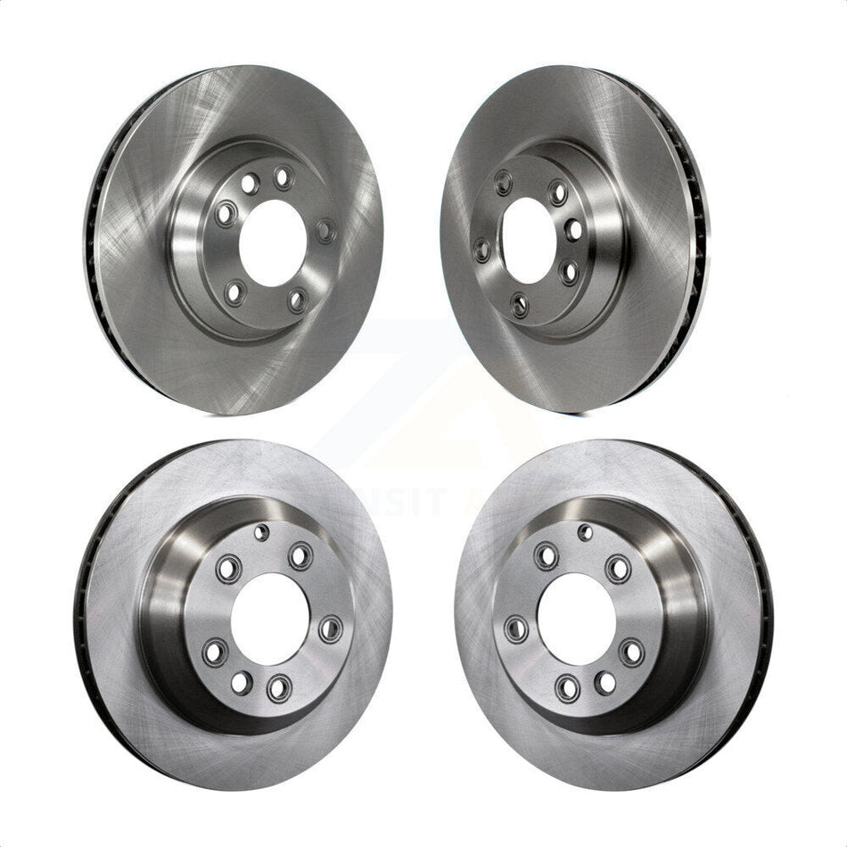 Front Rear Disc Brake Rotors Kit For Audi Q7 Volkswagen Touareg Porsche Cayenne K8-101832