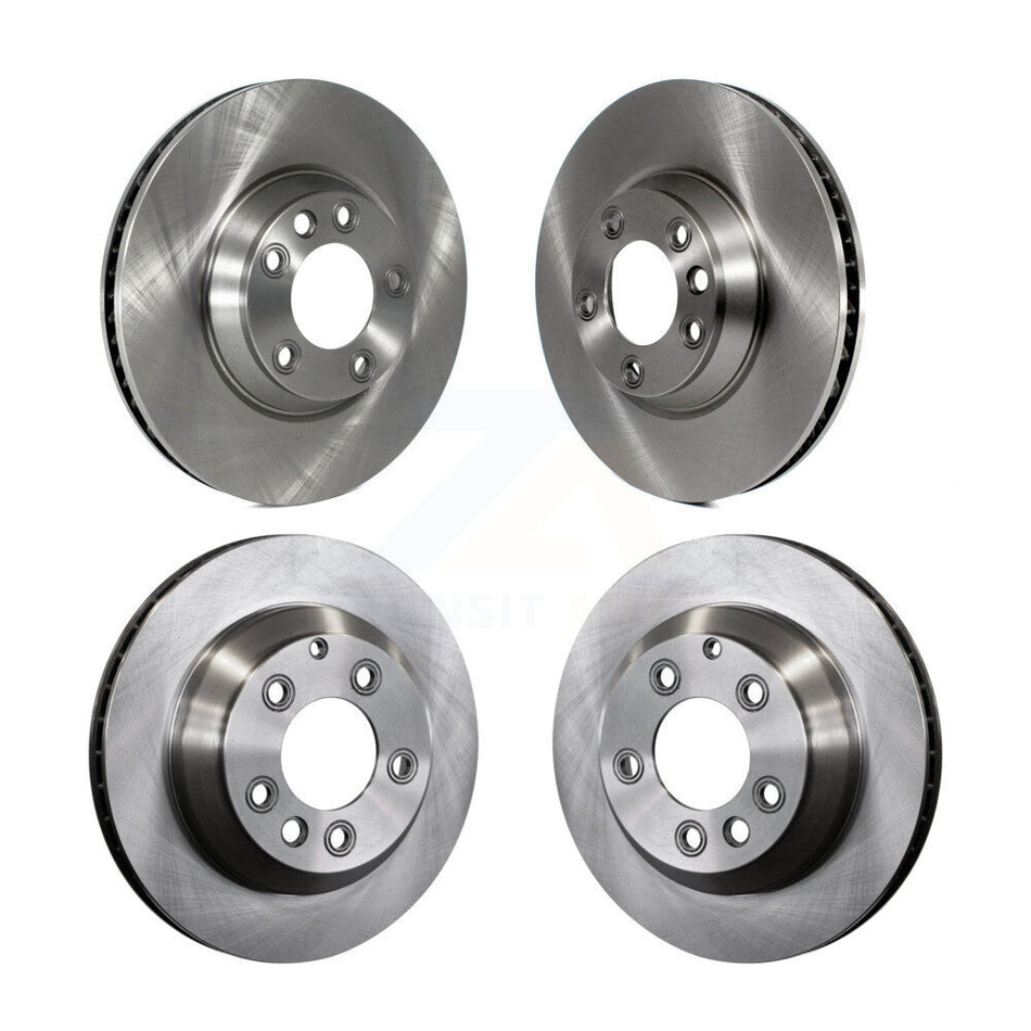Front Rear Disc Brake Rotors Kit For Audi Q7 Volkswagen Touareg Porsche Cayenne K8-101832