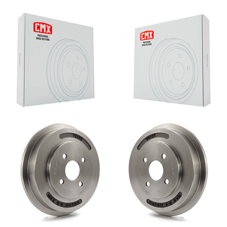 Rear Brake Drums Pair For Chevrolet Cobalt Pontiac G5 With 4 Lug Wheels K8-101883