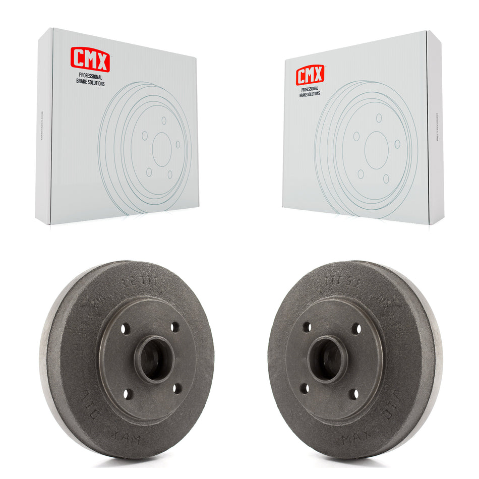 Rear Brake Drums Pair For 2003-2005 Kia Rio 4-Wheel ABS K8-101891