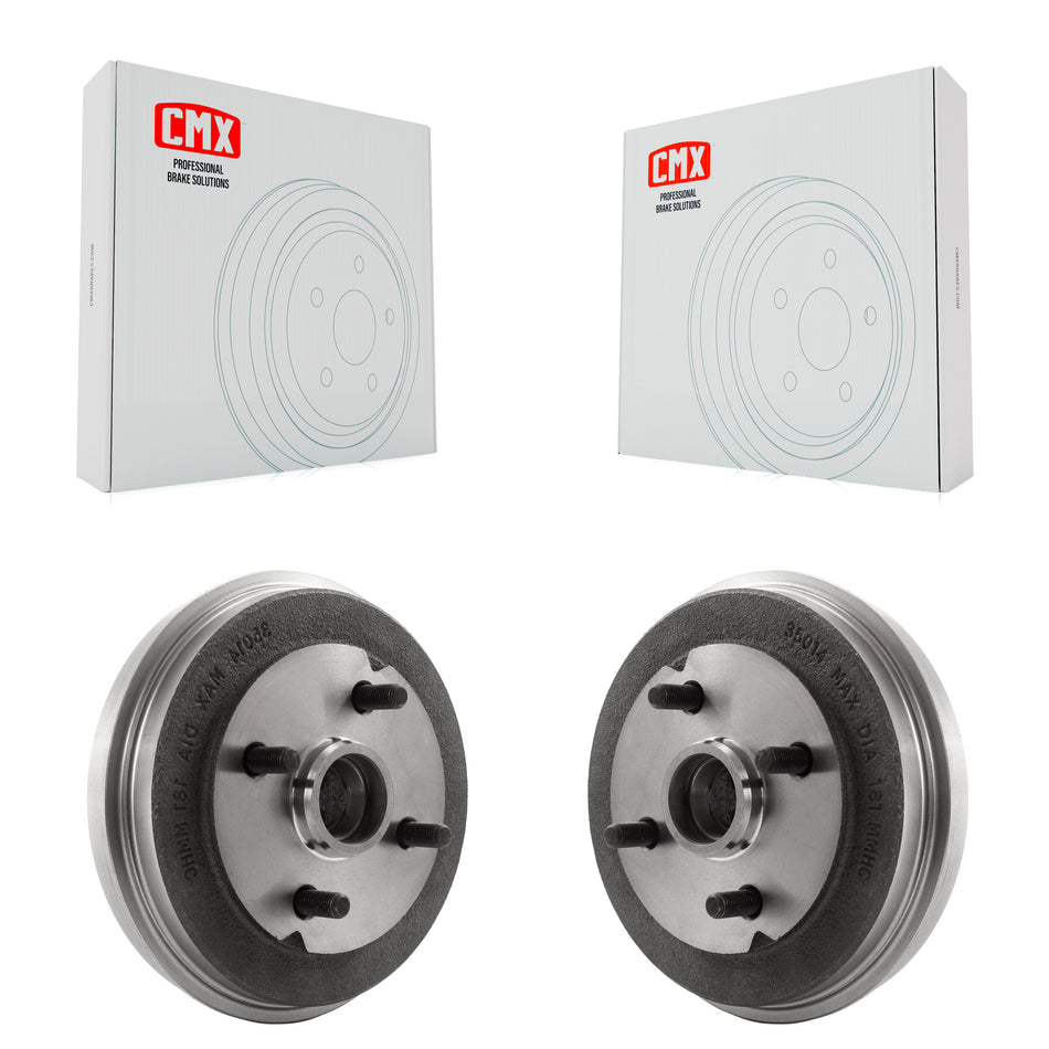 Rear Brake Drums Pair For Toyota Tercel Paseo K8-101913