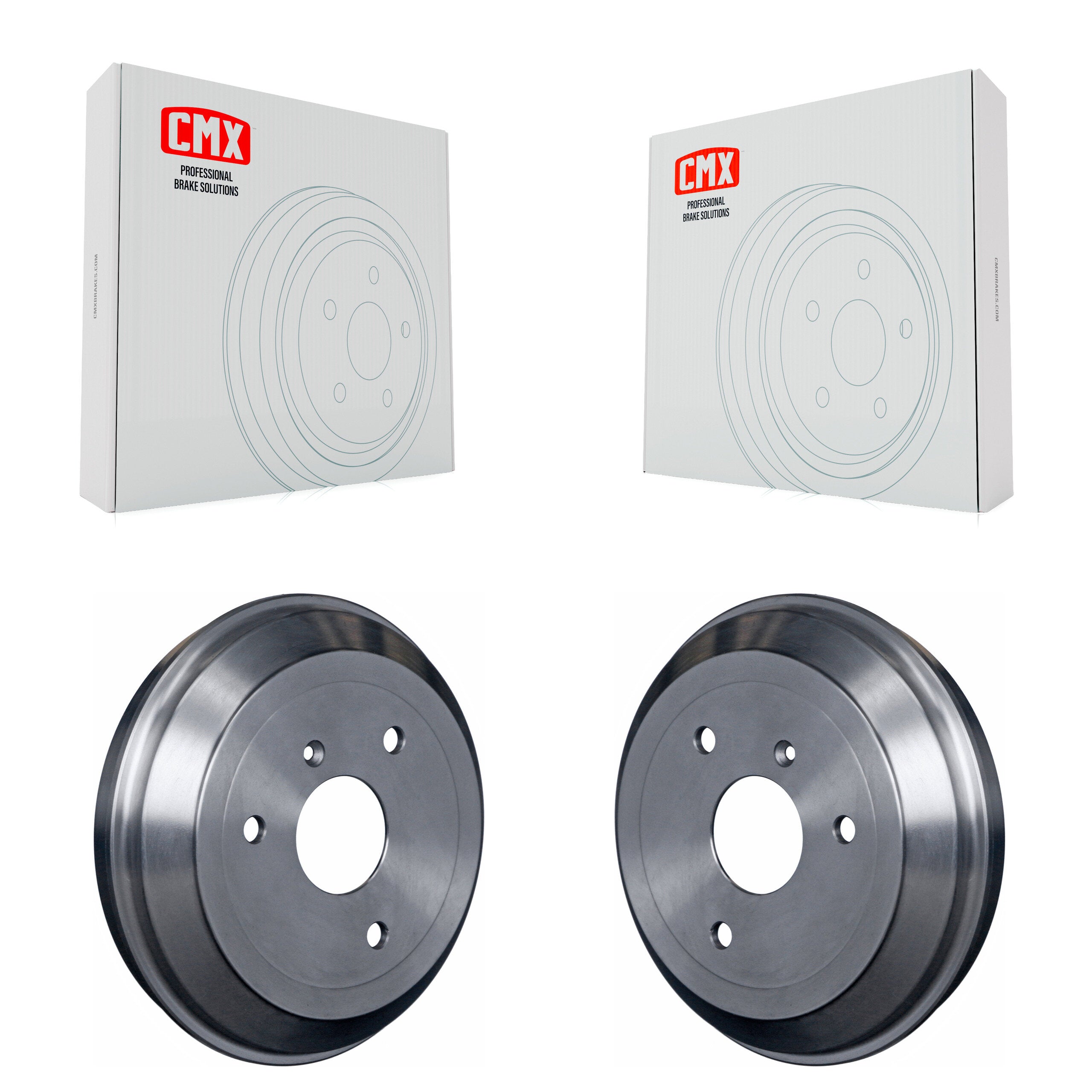 Rear Brake Drums Pair For Smart Fortwo K8-101919