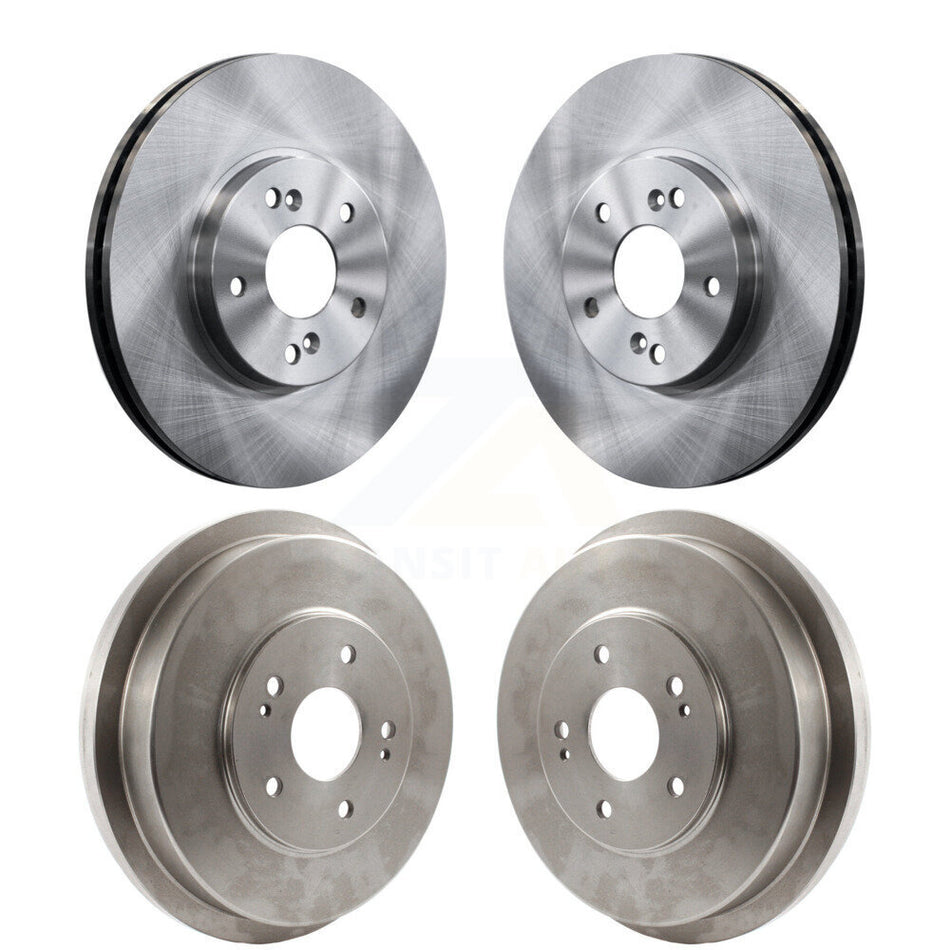 Front Rear Disc Brake Rotors Drums Kit For 1999-2001 Honda Odyssey K8-101964