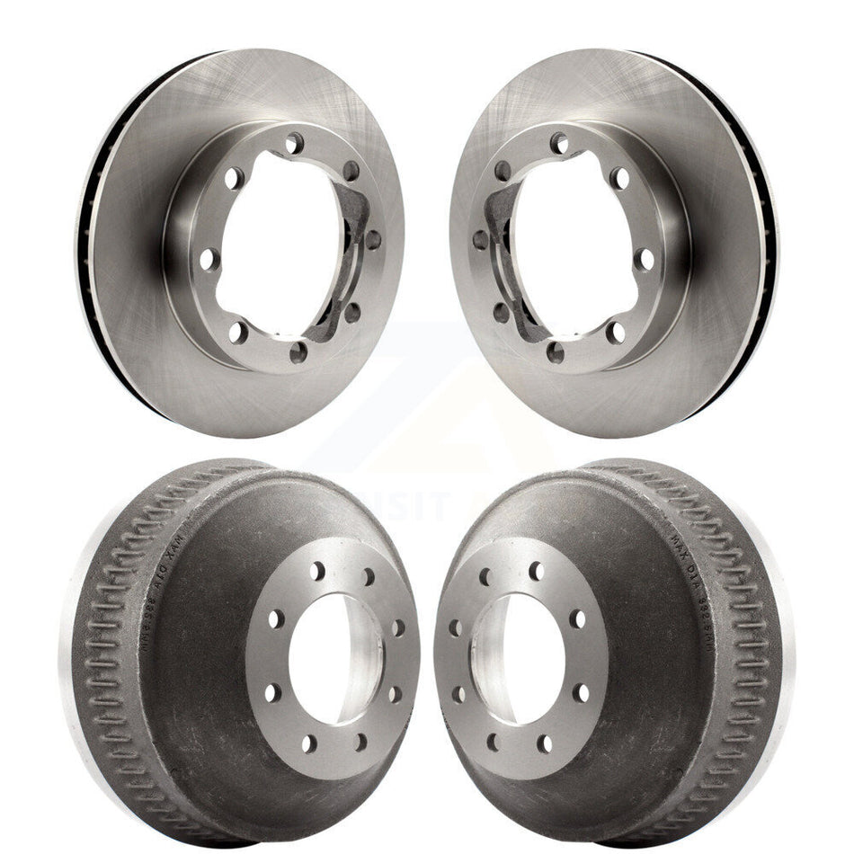 Front Rear Disc Brake Rotors Drums Kit For GMC K2500 Chevrolet Suburban K3500 K8-101967
