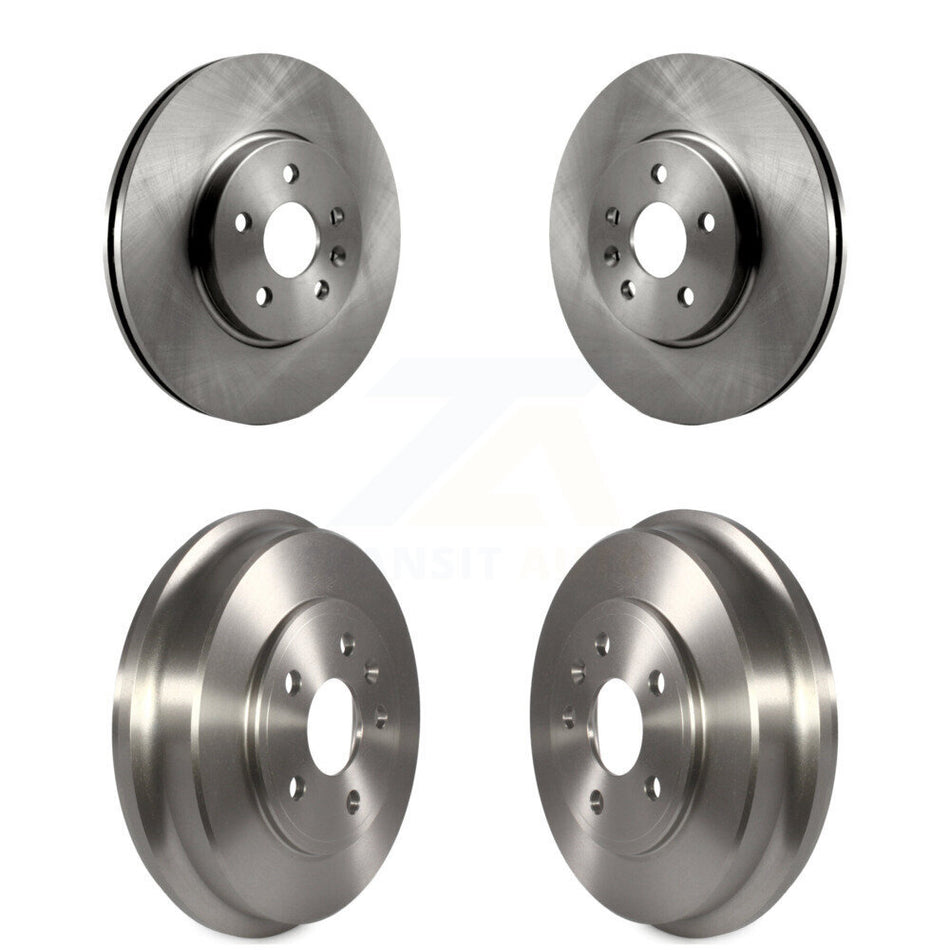 Front Rear Disc Brake Rotors Drums Kit For Chevrolet Trax Sonic K8-101971