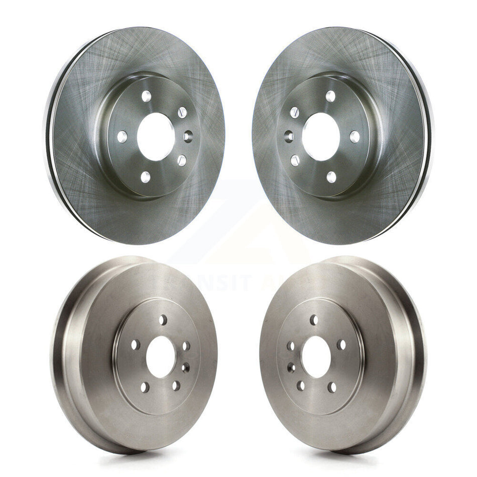 Front Rear Disc Brake Rotors Drums Kit For Chevrolet Cruze Limited K8-101982