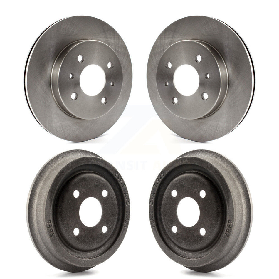 Front Rear Disc Brake Rotors Drums Kit For Saturn SL2 SL1 SC2 SL SC1 SW2 SW1 SC K8-101988