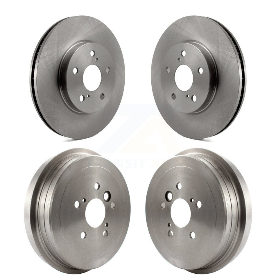 Front Rear Disc Brake Rotors Drums Kit For Toyota Camry SE XLE K8-101993