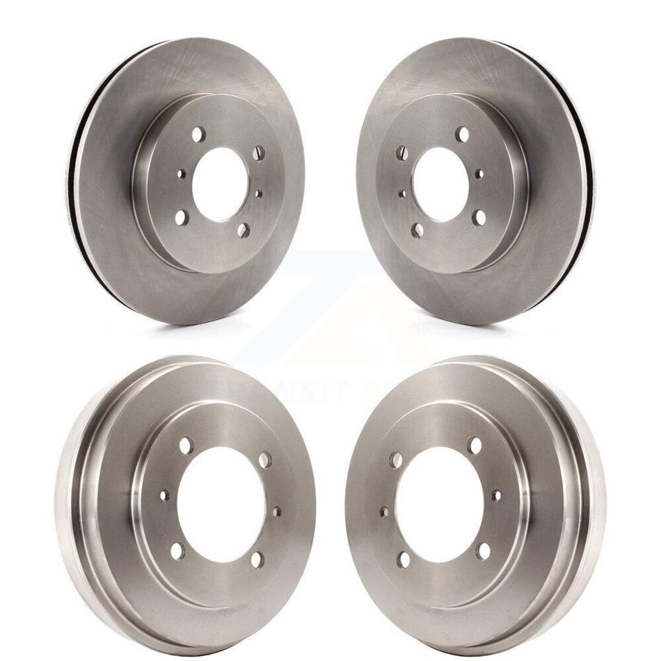 Front Rear Disc Brake Rotors Drums Kit For Mitsubishi Lancer ES K8-102023