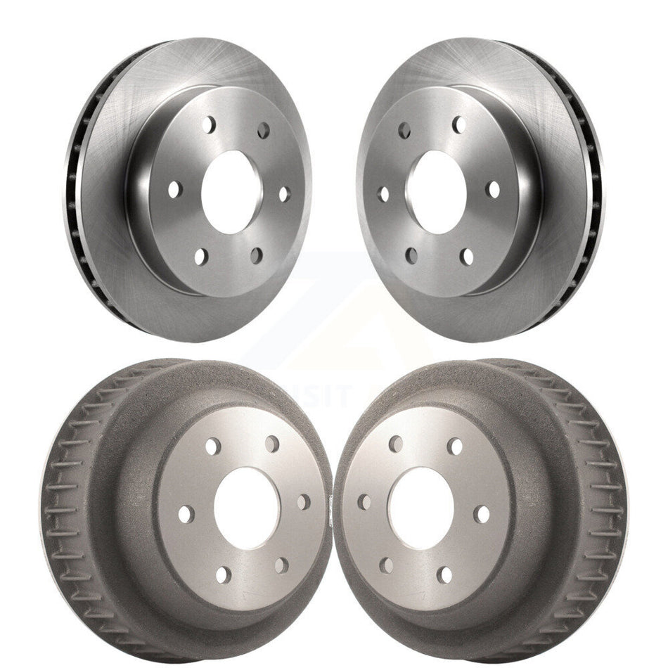 Front Rear Disc Brake Rotors Drums Kit For K1500 Chevrolet GMC K2500 K8-102037