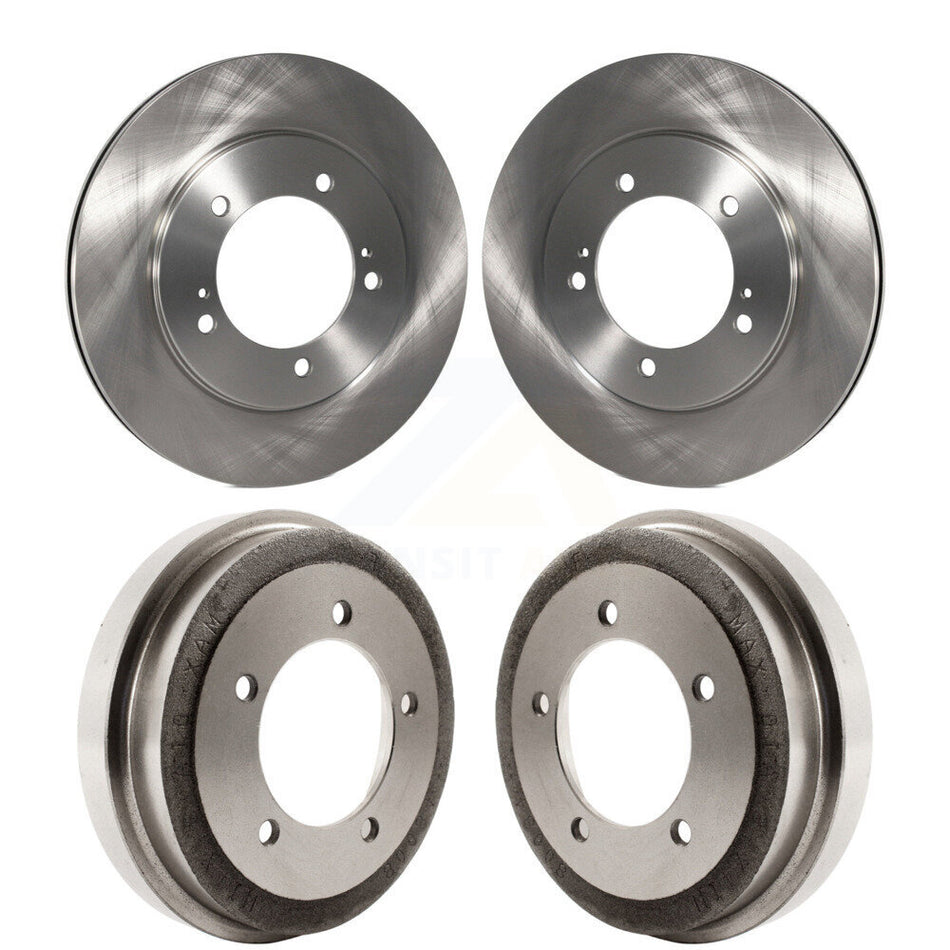 Front Rear Disc Brake Rotors Drums Kit For Suzuki Grand Vitara K8-102043