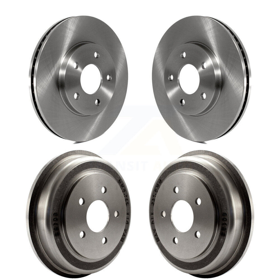 Front Rear Disc Brake Rotors Drums Kit For Chevrolet HHR K8-102058
