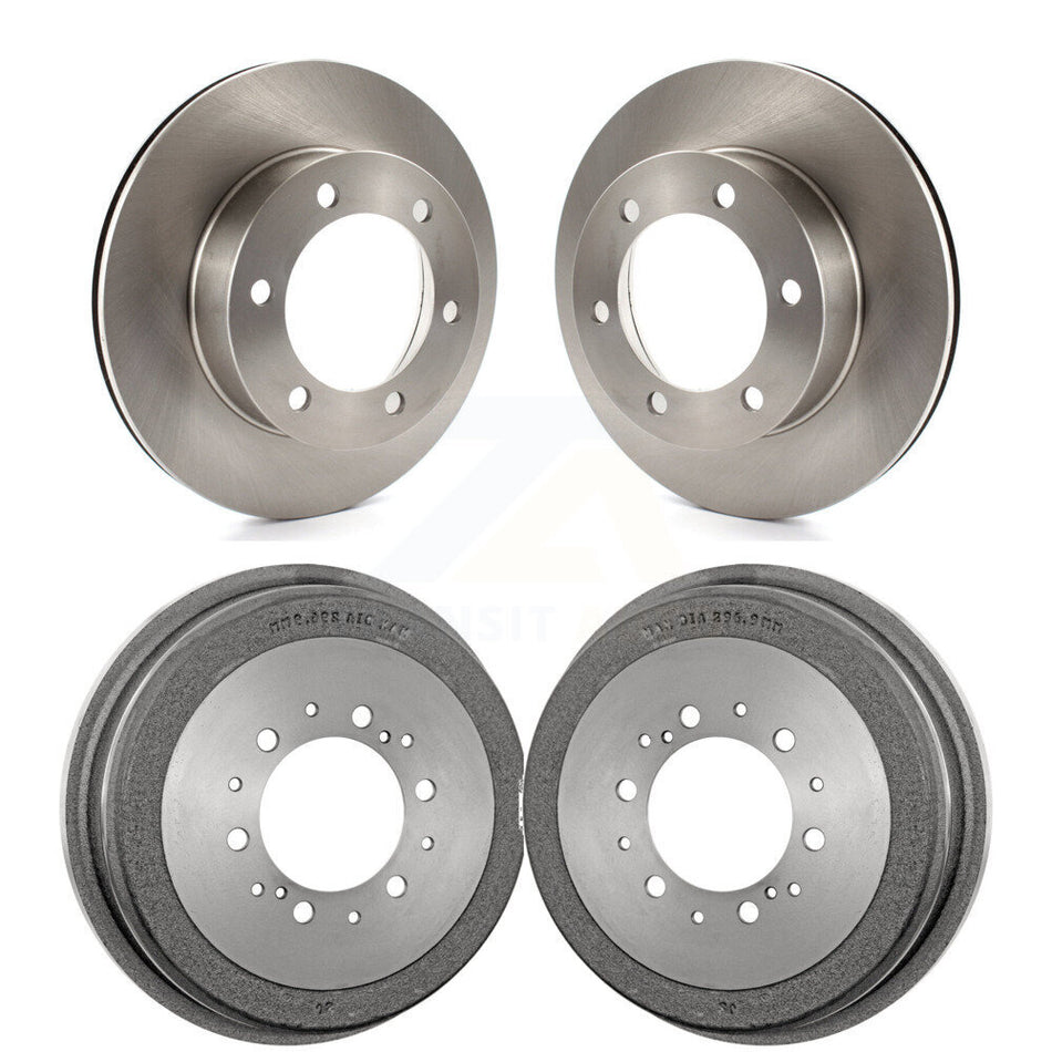 Front Rear Disc Brake Rotors Drums Kit For Toyota Tacoma 4Runner K8-102063
