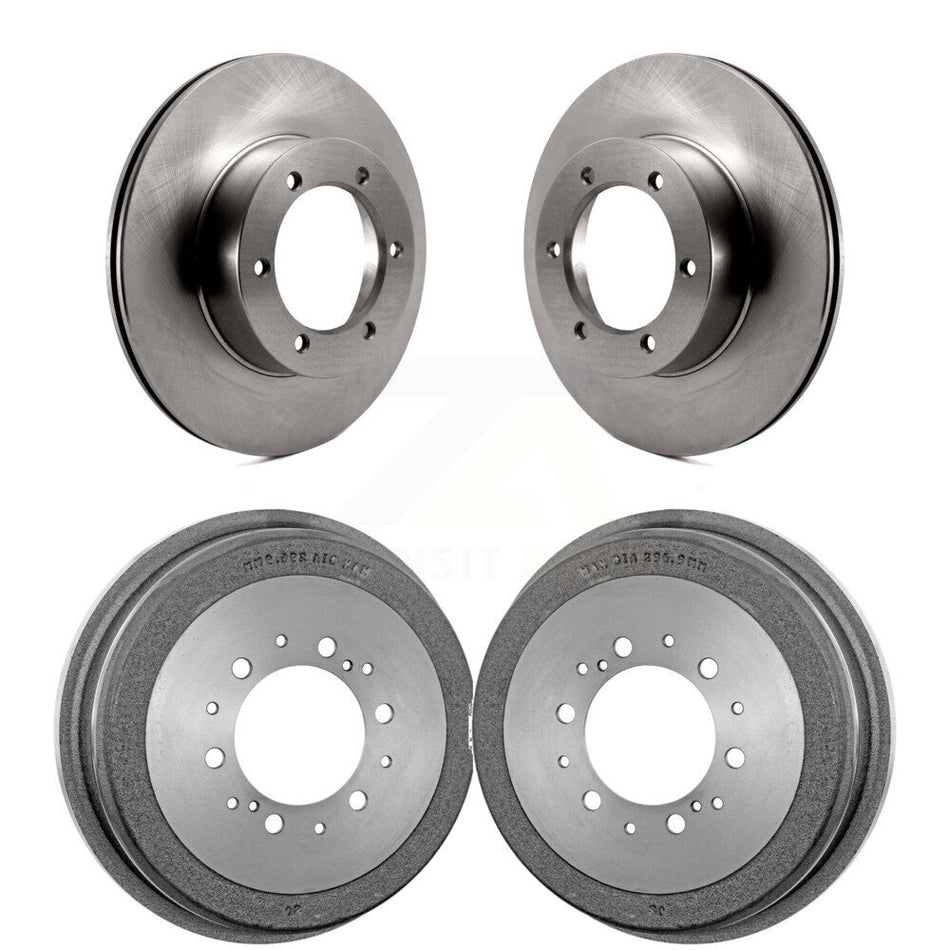 Front Rear Disc Brake Rotors Drums Kit For Toyota Pickup 4Runner K8-102066