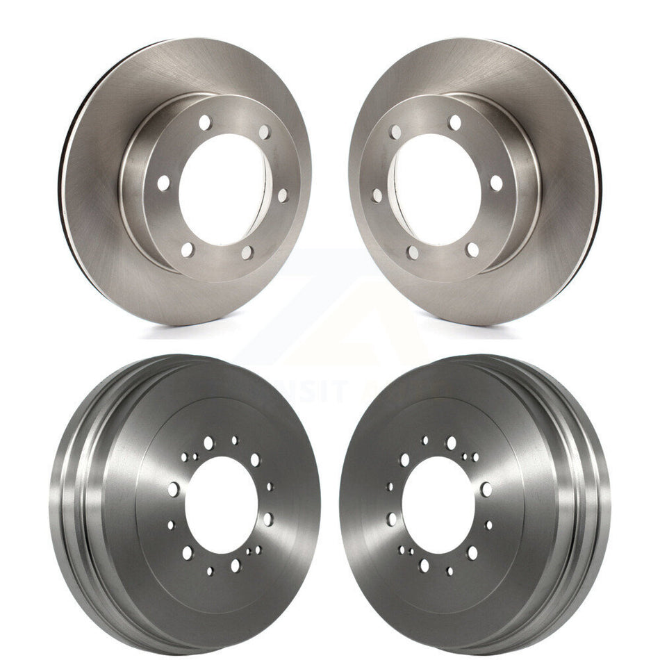 Front Rear Disc Brake Rotors Drums Kit For Toyota Tacoma 4Runner K8-102067