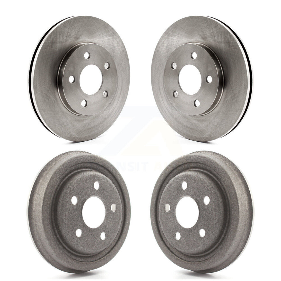 Front Rear Disc Brake Rotors Drums Kit For Neon Dodge Plymouth Chrysler SX 2.0 K8-102114