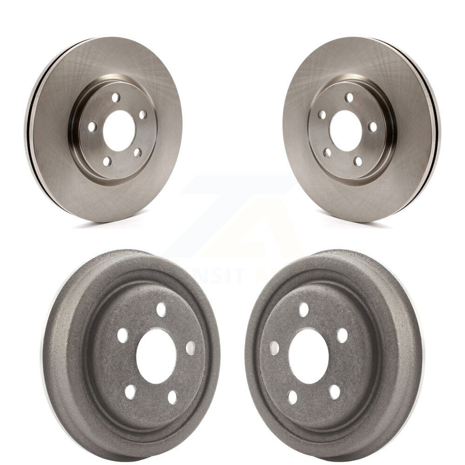 Front Rear Disc Brake Rotors Drums Kit For 2003 Dodge Neon SRT-4 K8-102115