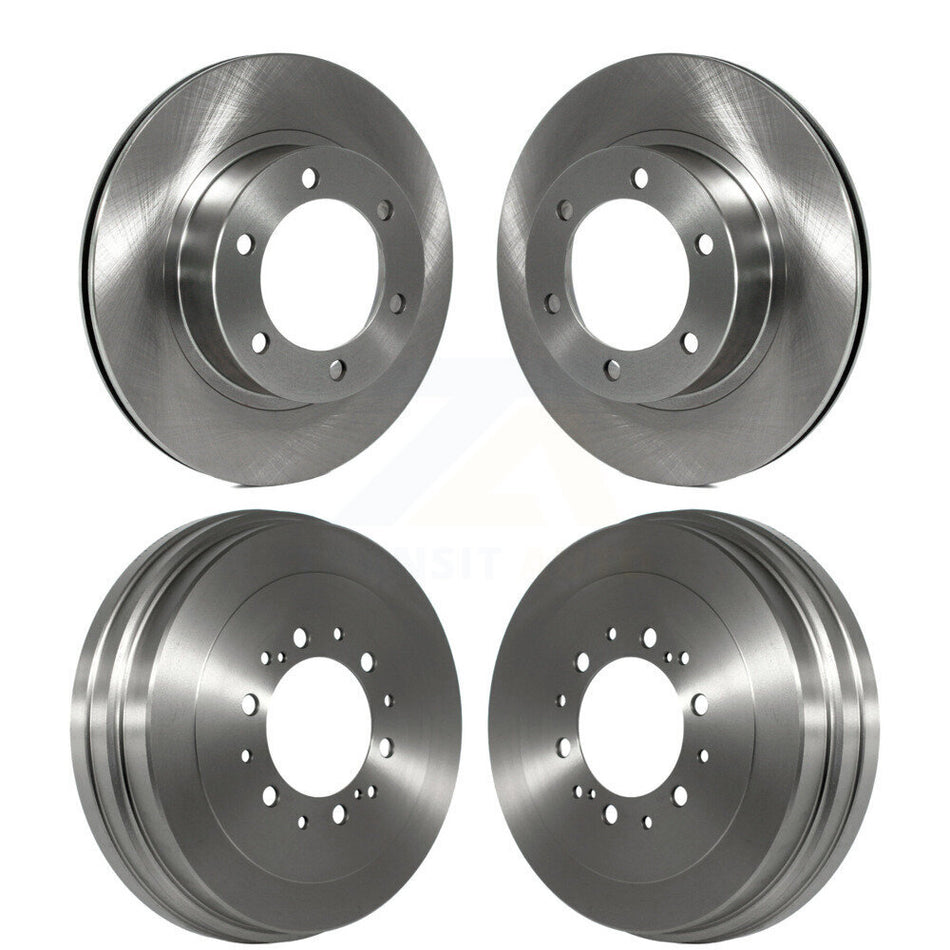 Front Rear Disc Brake Rotors Drums Kit For Toyota Tacoma 4Runner K8-102148