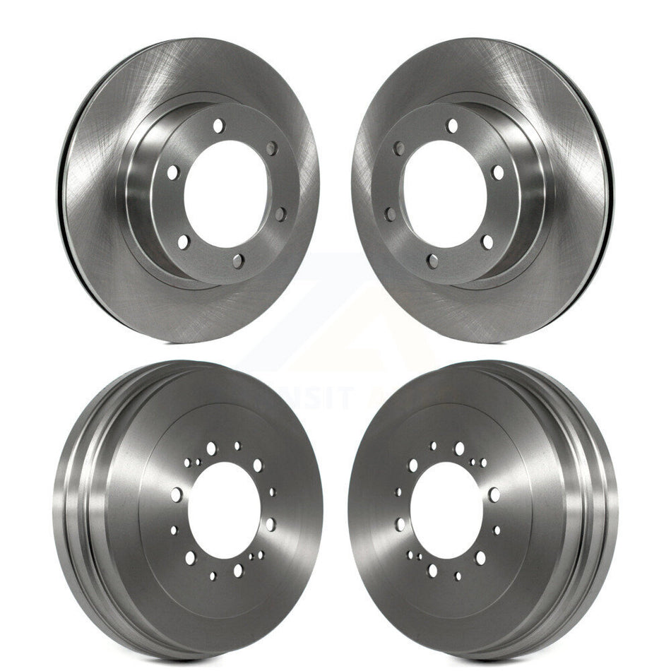 Front Rear Disc Brake Rotors Drums Kit For Toyota Tacoma 4Runner K8-102148