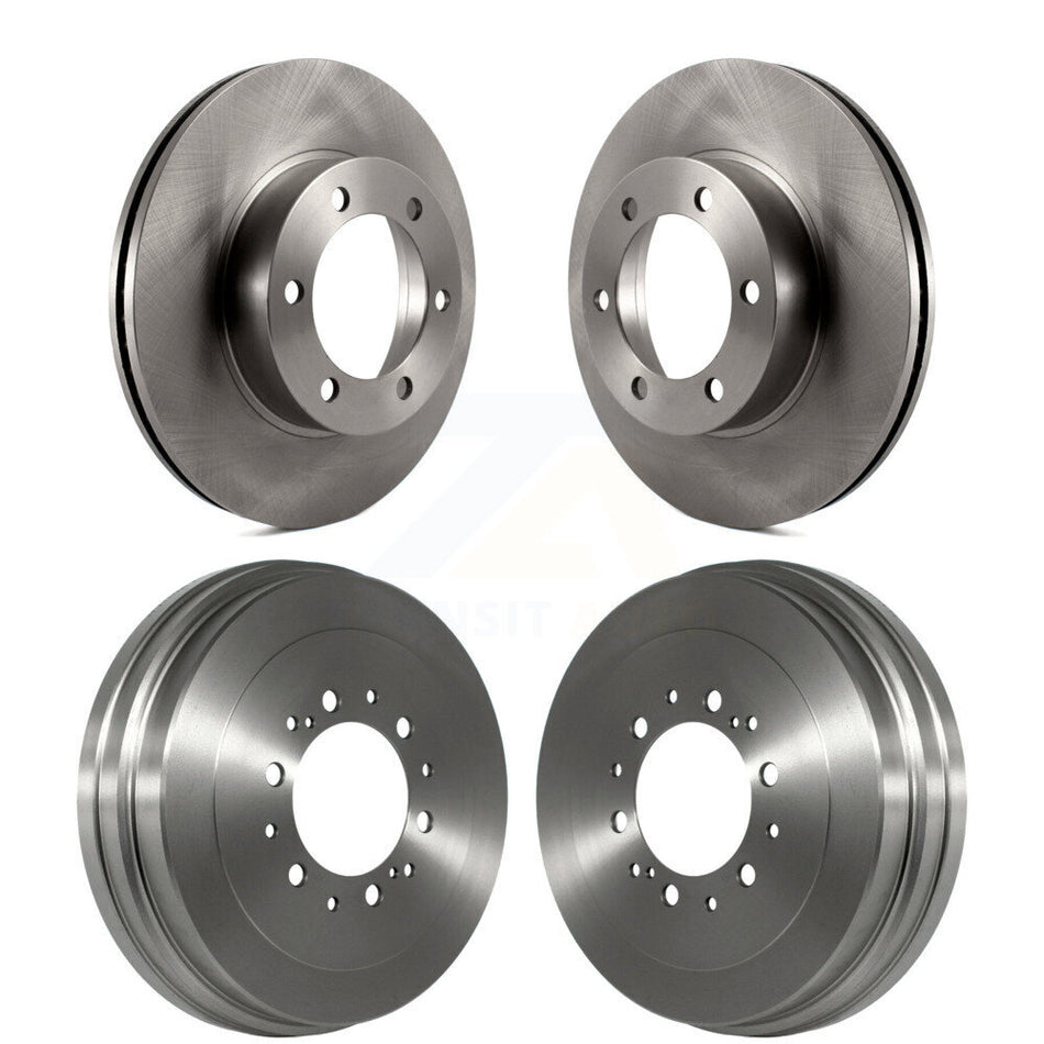 Front Rear Disc Brake Rotors Drums Kit For Toyota Tundra K8-102149