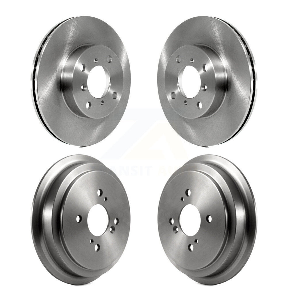 Front Rear Disc Brake Rotors Drums Kit For Suzuki Aerio Esteem K8-102178
