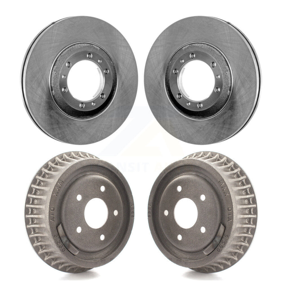 Front Rear Disc Brake Rotors Drums Kit For Chevrolet Camaro Pontiac Firebird K8-102181